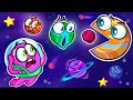 HUNGRY PLANETS! 🪐 | Saving The Solar System | Funny Kids Songs by Slick Slime Sam 🌟