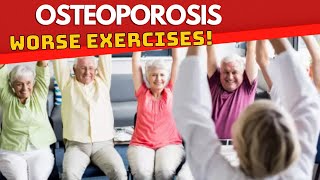 Osteoporosis | Physical therapy | Worse Exercises for seniors