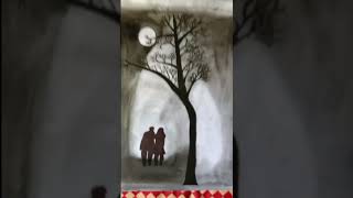 Drawing Of nature | Couple Drawing | Sketch Of Nature | Drawing Of Couple | Pencil Drawing Easy ❤️❤️