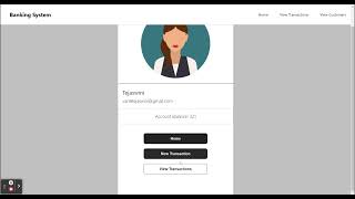 #TASK1 Basic-Banking-System