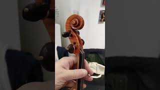 Gilboa Fine Violins / Michael Kurucz - Violin Maker - BVMA Makers' day 2024 #shorts