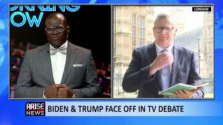 U.S: Biden and Trump Face Off in TV Debate - John Cookson
