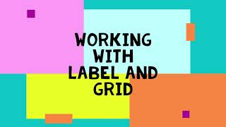 How to create a Label using Grid function in tkinter #2 | Python GUI Beginners Tutorial