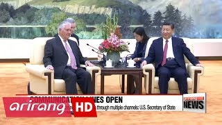 U.S. directly communicating with N. Korea through multiple channels: U.S. Secretary of State