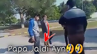 Papa Jaldi Ayen | Papa Jaldi Ayen Full Video | Islamabad Burger Boy Fight | Kernal ka Bata