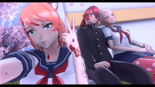 Genøcide Ending as Osamai with Knife | Amai's Week Yandere Simulator