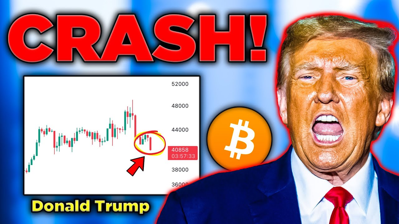 Why Is Bitcoin Crashing? (Donald Trump, Coinbase, 4 Altcoins) - YouTube