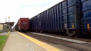 Railfanning The United States of America. Part 2 - Westfield, NY \u0026 Buffalo/Depew Station. 8/26/2011