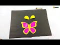 how to make flying butterfly with safety pin rubber band and paper flying butterfly paper craft