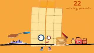 Numberblocks 22 Making Pancakes