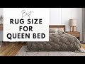 Best Rug Size for Queen Bed