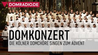 Die Kölner Domchöre singen zum Advent - Kölner Dom 2022