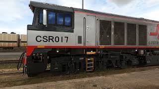 CSR017 shunts at Goobang Jnc West NSW.  Tue 29th Mar 2022