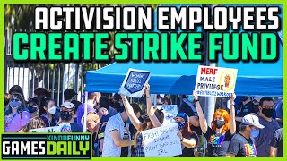 Activision Blizzard Employees Initiate Strike - Kinda Funny Games Daily 12.09.21