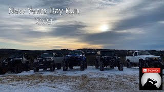 Starting 2021 with an Adventure!  Built Toyota’s and Jeep’s exploring Alberta’s snowy back country.