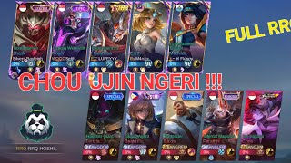 FULL RRQ! CHOU SUTSUJIN NGERI !!! SKYLAR PAKE FARAMIS OLENG