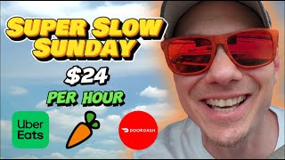 Super Slow Sunday Doorash Ride Along $24 per hour