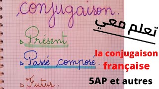 conjugaison passé composé présent futur