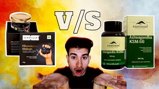 SHILAJIT VS ASHWAGANDHA -SHILAJIT or ASHWAGANDHA EK SATH KHA SAKTE HAI?