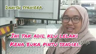 LADY TRUCKER Danish syahiera #final scania