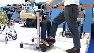 Hydraulic Patient Lift \u0026 Transfer Chair @MobilityKart  Call +918770784247 - Bangalore