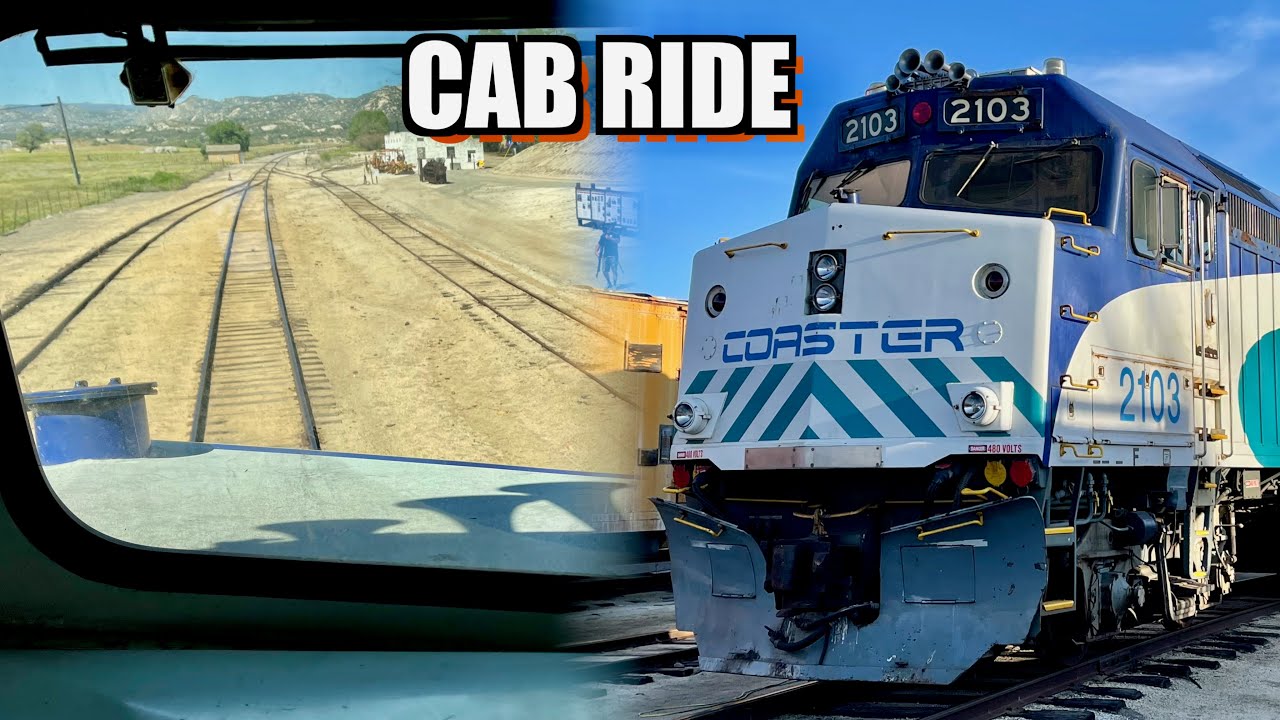 Locomotive Cab Ride Coaster F40ph 2103 Youtube