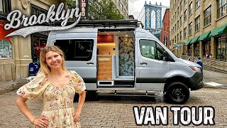 Her FAVORITE Camper Van Tiny Home - VanLife in the City