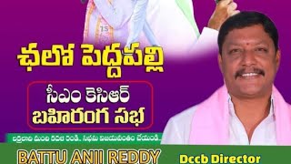 Sri BATTU ANJI REDDY Gari naayakatvtam lo gajwel constancy lo CHALO PEDDAPALLI Sabha