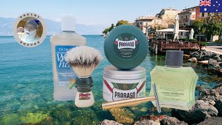 Legacy Soap Shave s209 || Proraso Green | Semogue 1305 with 22/55 Boar | Yaqi Raster+Midas AL Handle