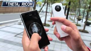 「THETA」RICOH / iPhone アクセサリ