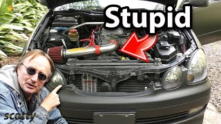 Here's How Stupid People Modify a Car (A Sad Day for Lexus Owners)