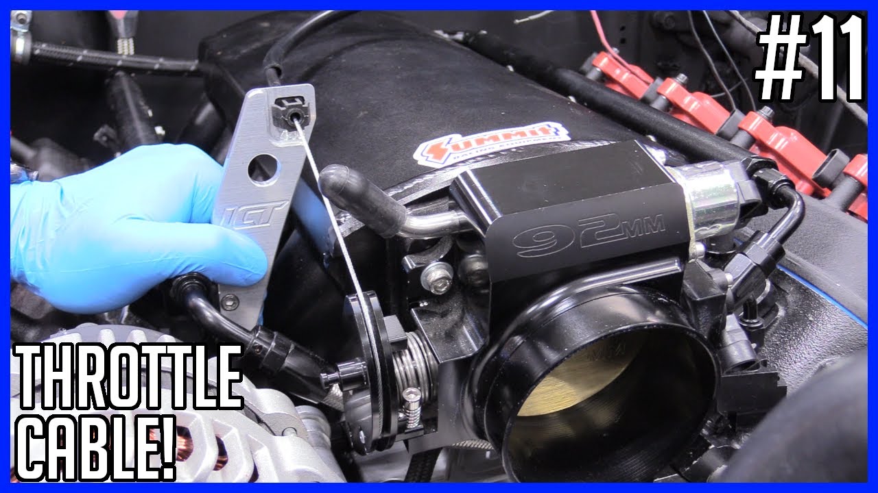 How To LS Swap - Episode 11- Throttle Pedal And Cable Transmission ...