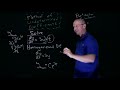 Method of Undetermined Coefficients | Example 1 Part 1