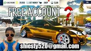 🆓CAR PARKING MULTIPLAYER FREE ACCOUNT| FREE ACC CPM | FREE ACCOUNT CPM| ACCOUNT GIVEAWAY CPM|FREE AC