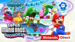 Super Mario Bros. Wonder komt op 20 oktober naar de Nintendo Switch!