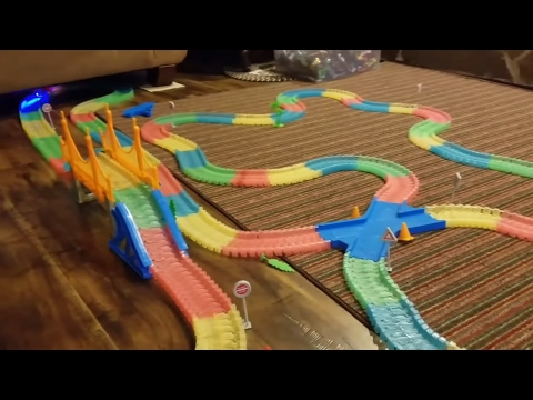 Magic Tracks Mega Play Set! Playtime With Nicholas! With Cop Car and Bridge! As Seen On TV! Magic Tracks Mega Play Set! Playtime With Nicholas! With Cop Car and Bridge! As Seen On TV!