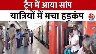 Magadh Express के B1 AC कोच में सांप देखने के बाद यात्रियों में अफरा-तफरी | Aaj Tak News