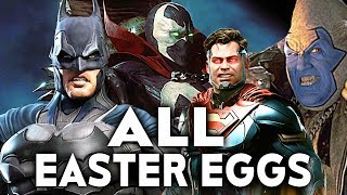 MORTAL KOMBAT 11 Spawn All Easter Eggs References Batman,Injustice,DC Universe,Violater MK11