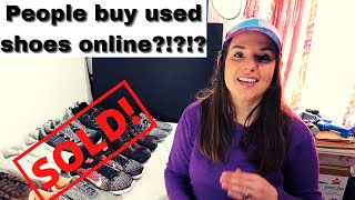 We sell used shoes on ebay - weekend sales!