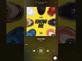 NAV - KNOW ME