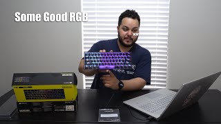 This keyboard is a lot of fun - Corsair K65 Mini Unboxing