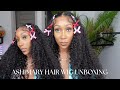 250% DENSITY 10X6 GLUELESS LACE CLOSURE WIG UNBOXING+ INSTALL 28 INCH WATER WAVE