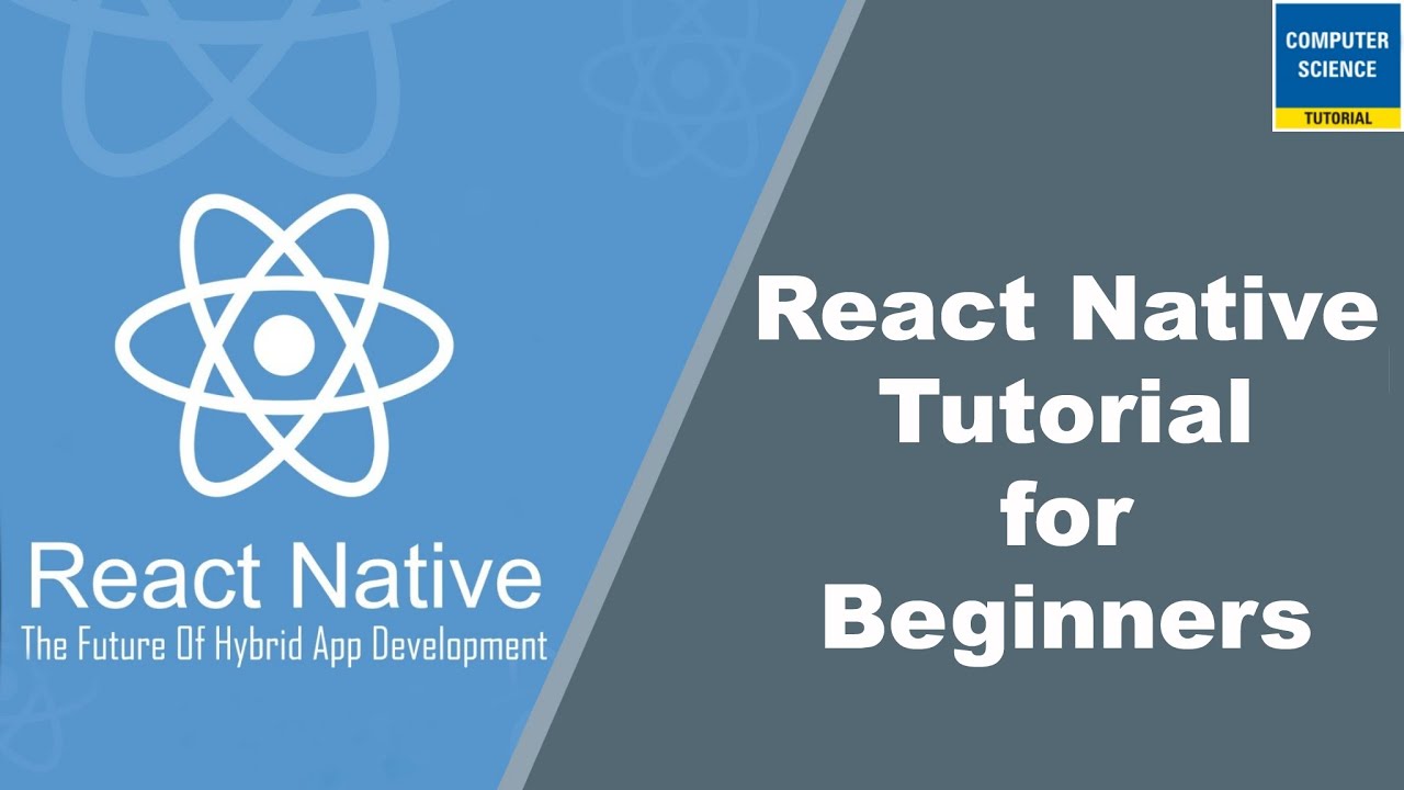 React Native Tutorial For Beginners - YouTube