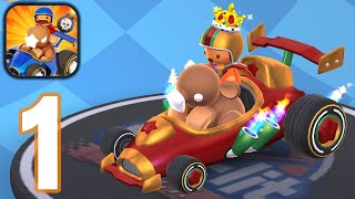 Starlit Kart Racing - ‏‏Gameplay walkthrough Part 1 - Tutorial (iOS, Android)