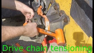 Chain Drive Tensioning on New Holland LS170