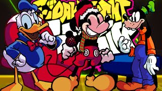 FNF: FRIDAY NIGHT FUNKIN VS MOUSE UNREAL DISKS | MICKEY MOUSE | DONALD DUCK | GOOFY [FNFMOD] #mickey