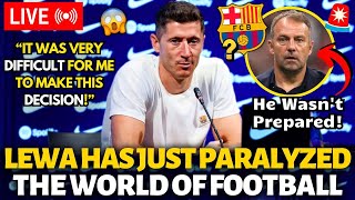 🚨URGENT! LEWANDOWSKI HAS JUST PARALYZED THE WORLD OF FOOTBALL! NOBODY WAS PREPARED FOR THIS!