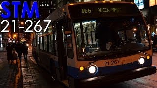 A ride on STM Montreal 21-267! (2001 NovaBUS LFS 2nd Gen - Full HD)