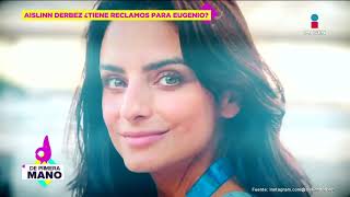 Aislinn Derbez LLORÓ al escuchar la canción que Vadhir le dedicó a Eugenio | De Primera Mano