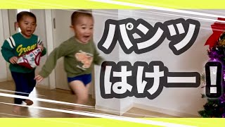 【トイトレ】逃げる💨泣く😭叩く‼️前途多難なトイトレの始まり🙀２歳７ヶ月トイレに慣れよう編